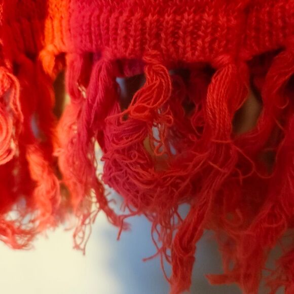 Arizona Jeans Junior Tassle Fringe Fuchsia Pink XXL Top - Picture 4 of 8